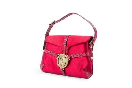 GUCCI
Gucci Blondie Mini handbag in red satin with