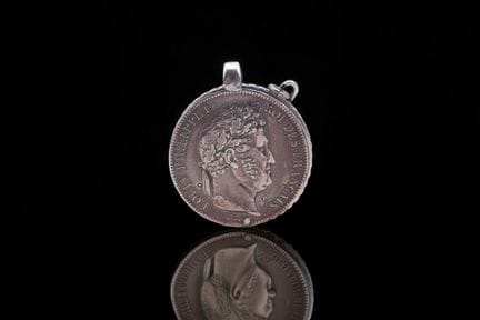 Une pièce de 5F argent Louis-Philippe Ier Roi des 