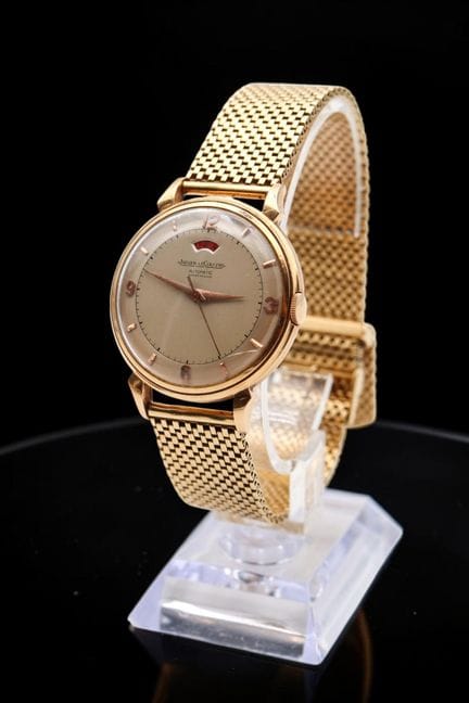 JAEGER LECOULTRE
18K yellow gold watch (750 parts 