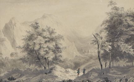 E. BEAUREPÈRE (ACTIF AU XIXE SIÈCLE)
Paysage de fo