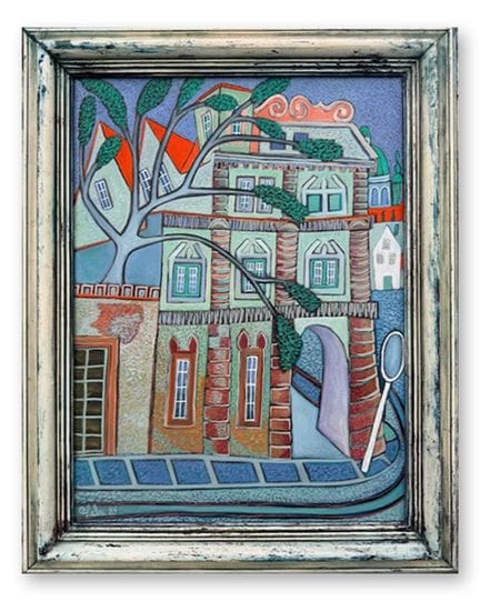 卡雷尔·查巴（捷克/波希米亚 1925 - 2009）——《小城区静物》（Malá Strana）
