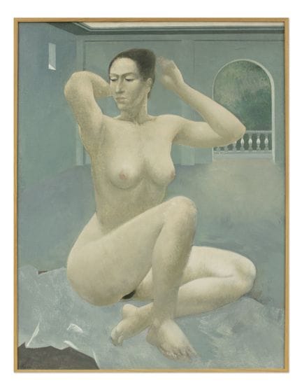 伊日·科瓦日克（捷克/波希米亚 1932 - 1994）——《室内女性裸体》

 *** 拍品描述：