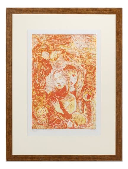 JOSEF VÁCHAL (CZECH / BOHEMIAN 1884 - 1969) - Fami