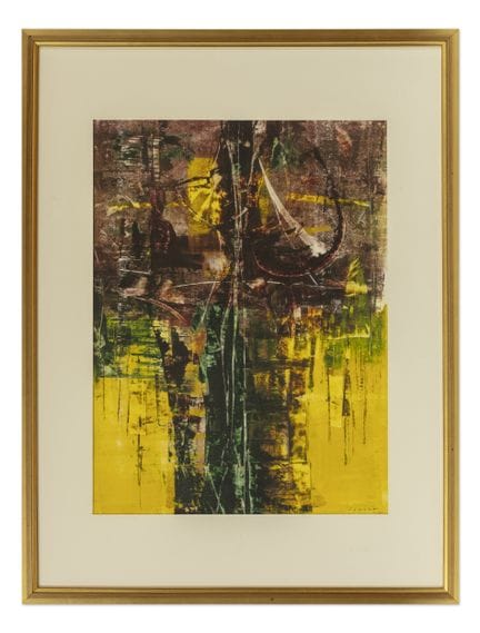 约瑟夫·伊斯特勒（捷克/波希米亚 1919 - 2000）——《画作》

 *** 拍品描述： **