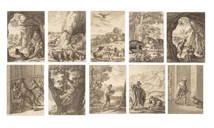 VÁCLAV HOLLAR (CZECH / BOHEMIAN 1607 - 1677) - Set