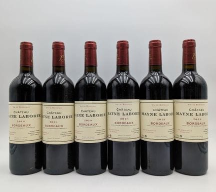 6 B Château MAYNE LABORIE BORDEAUX 2018