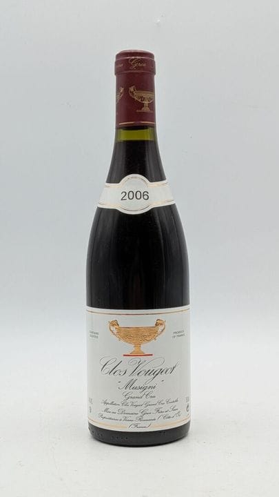 1 botella de CLOS VOUGEOT «Musigni» Grand Cru 2006