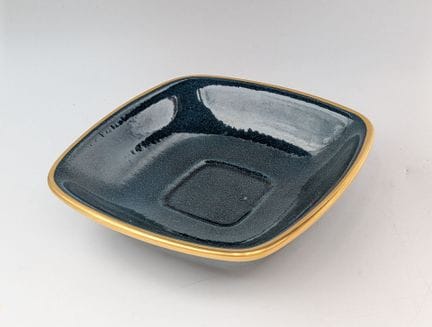 SEVRES. Ciotolina in porcellana grigio/blu, modell