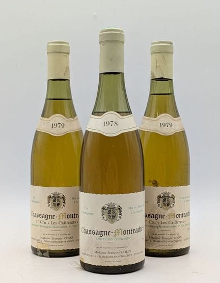 Lote 3 B Chassagne-Montrachet blanco Madame Franço