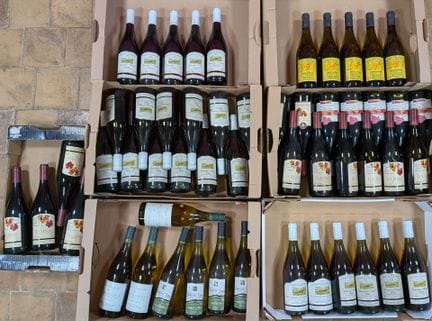 Lote de unas 17 botellas de B JULIENAS Domaine de 