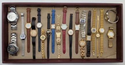 Set di 21 orologi da polso vintage, da donna o da 