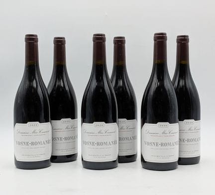 6 B VOSNE-ROMANEE 2020 Domaine Méo-Camuzet. Caja o