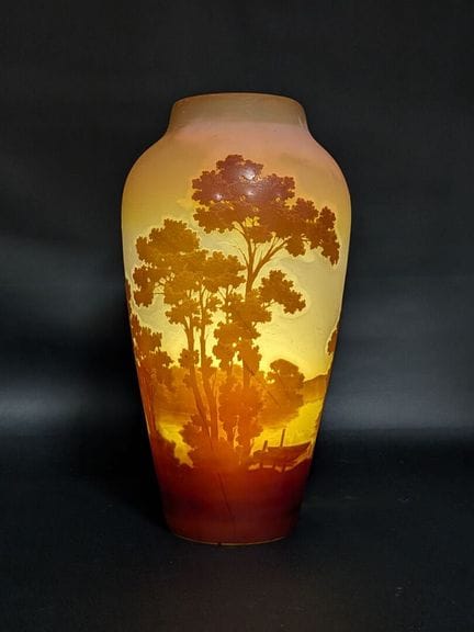 ÉTABLISSEMENTS GALLÉ (1904-1936). Important vase b
