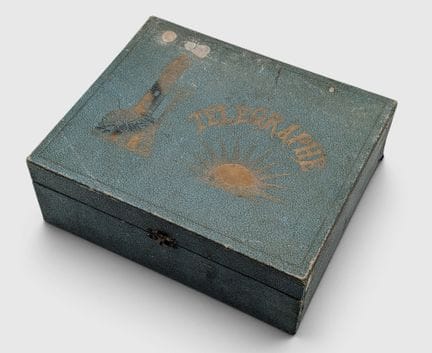 Cofanetto “Telegrafo”, probabilmente incompleto, 1
