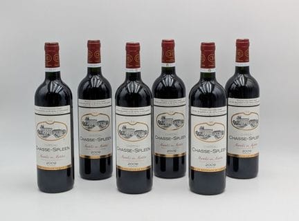 6 B Château CHASSE-SPLEEN MOULIS EN MÉDOC 2009
