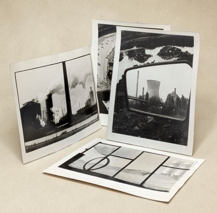 Evelyne CERCLEY. 4 grands tirages: Vues industriel
