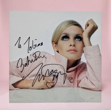 TWIGGY, le mannequin phare des années 60, tirage s
