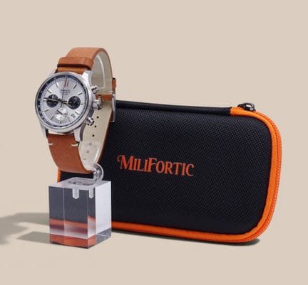 MILIFORTIC. Orologio da polso da uomo "RO-79", cas