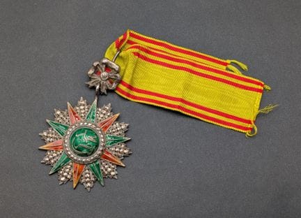 TUNISIA. Medaglia militare dell’Ordine del Nichan 