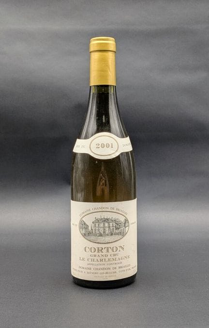1 B CORTON Grand Cru Le Charlemagne 2001 Chandon d