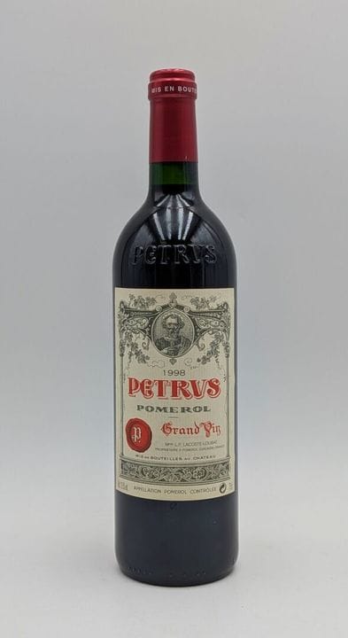 1 botella de PETRUS POMEROL 1998