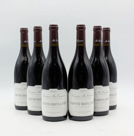 6 B VOSNE-ROMANEE 2021 Domaine Méo-Camuzet. Caja o