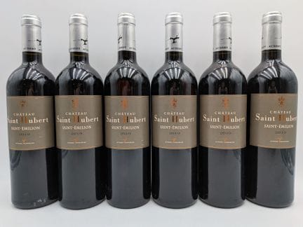 6 B Château ST HUBERT SAINT-EMILION 2019