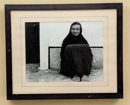 André MARTIN. Type de femme de "La Mancha" , tampo
