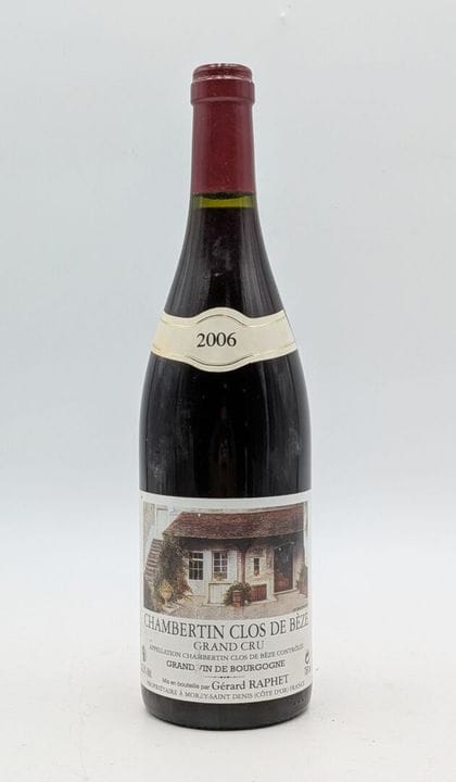 1 B CHAMBERTIN CLOS DE BEZE Grand Cru 2006 Raphet