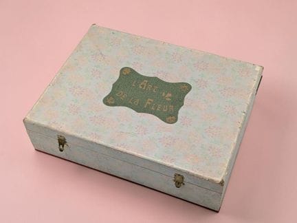 Cofanetto "L'Art de la Fleur", probabilmente incom