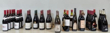 Lote de aproximadamente 41 botellas, entre las que