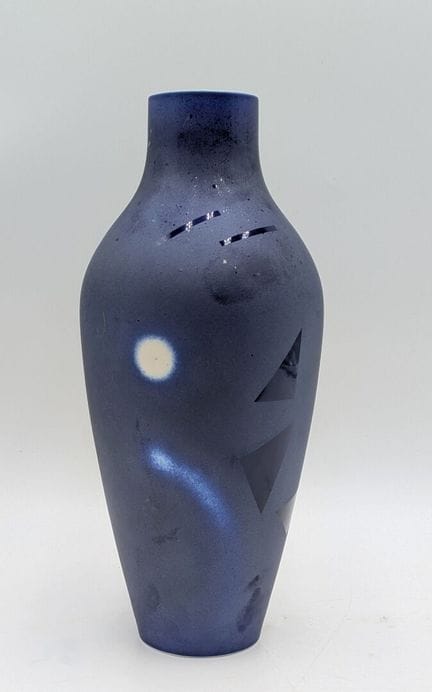 SEVRES. Vaso di prova per la tecnica della sabbiat