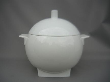 Aldo Rossi for Rosenthal. Large lidded container. 