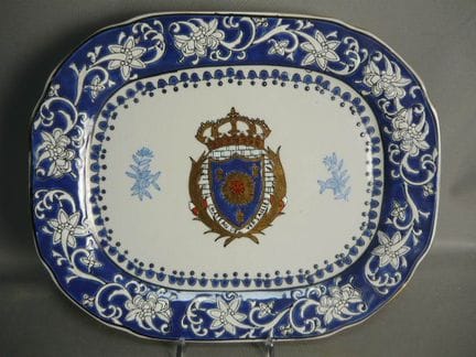 Large serving platter. "Chateau de Versailles" des