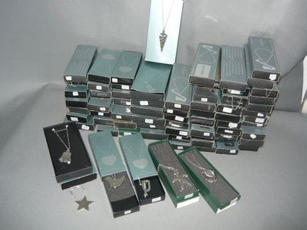 Set of 70 Christmas tree ornaments. Georg Jensen, 