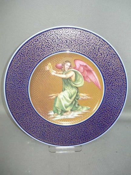 Musical Angel. KPM Berlin. First Choice. Wall plat