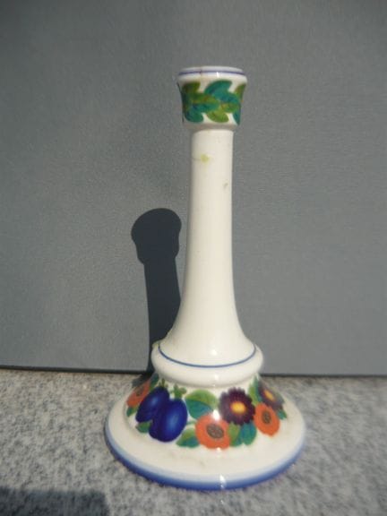 Royal Copenhagen Tall Candleholder. First Choice. 