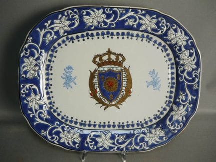 Large serving platter. "Chateau de Versailles" des