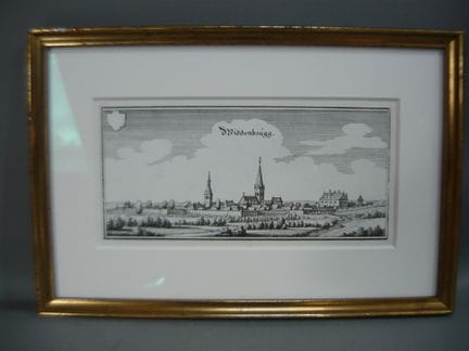 View of Wiedenbrück (formerly Widdenbrugg). Later 