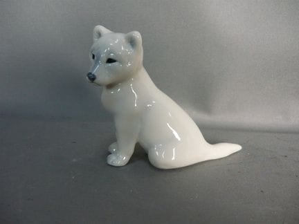 Arctic fox pups. B&amp;G Copenhagen. Delicate unde