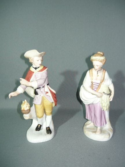 Fürstenberg. Set of figurines. Hand-painted. First