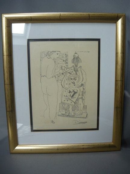 Pablo Picasso (1881–1973). Lithograph from the Sui