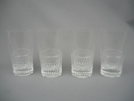 Val St. Lambert. Heidelberg series. Set of 4 tall 