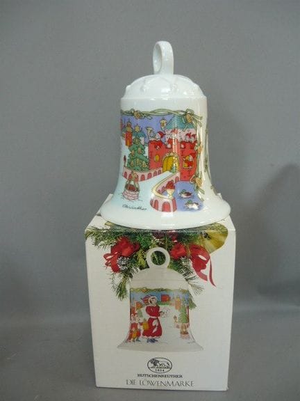 XXL jumbo porcelain bell. "In the Castle," 1996. H