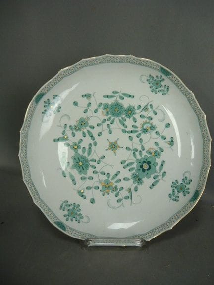 Large round bowl. Meissen. Marked after 1934. "Ind