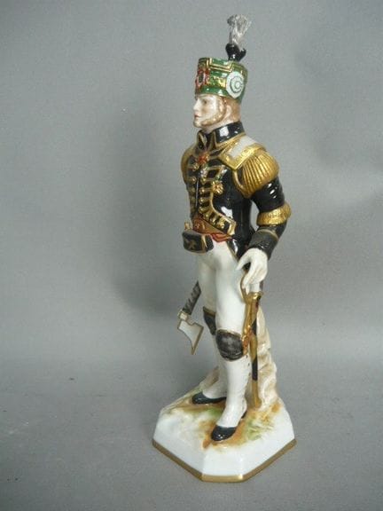 Chief Captain. Unterweissbach Manufactory, Thuring