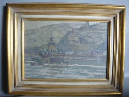 Cornelius Wagner (1870–1956). Pfalzgrafenstein Cas