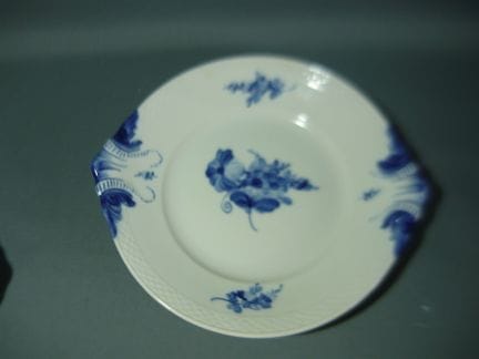 Royal Copenhagen Blue Flower. XXL Cake Plate. Firs