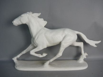 Galloping Horse. Hinrich Hussmann for Rosenthal. 2