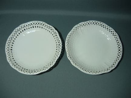 KPM Berlin. Pair of openwork bowls. First-grade qu